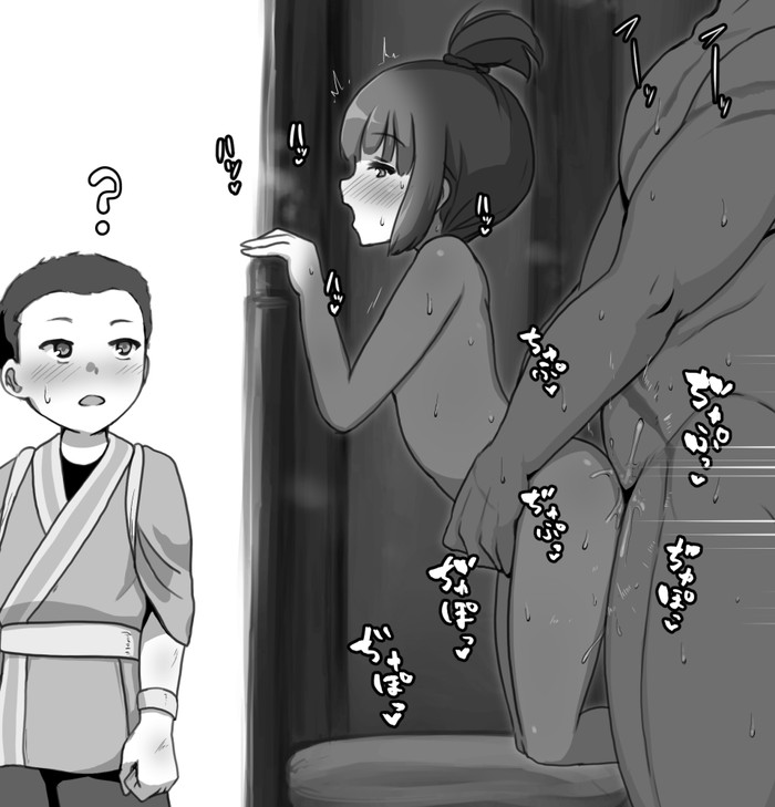【陰姦】隠れて見つからないようにこっそりエッチしてる二次エロ画像 Part７
