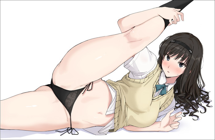 【二次】黒髪の女の子のエロ画像まとめ Part７０