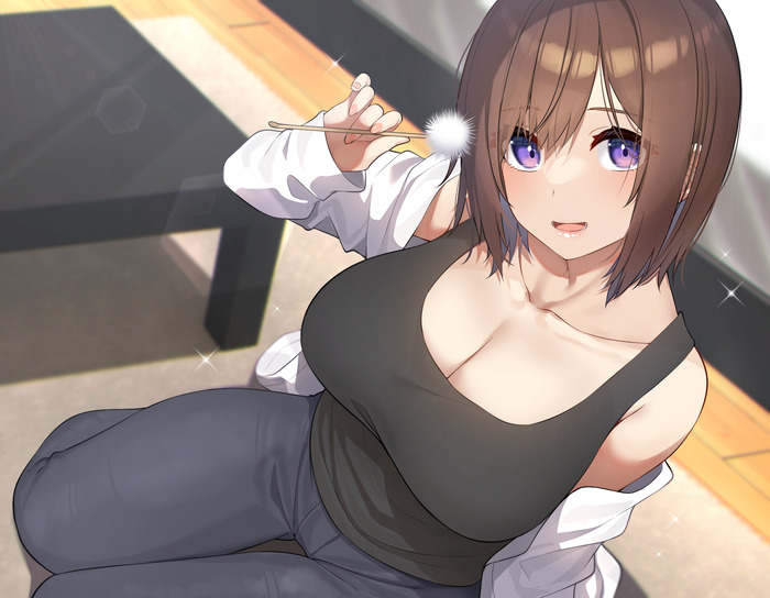 【二次】黒髪の女の子のエロ画像まとめ Part７０