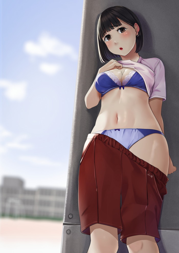 【二次】黒髪の女の子のエロ画像まとめ Part７０