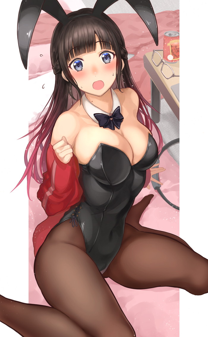 【二次】黒髪の女の子のエロ画像まとめ Part７０