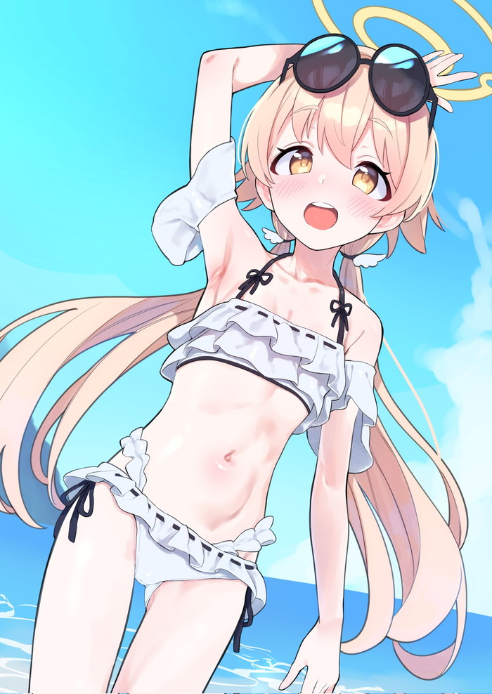 【二次】お腹、おへそのエロ画像まとめ Part３２