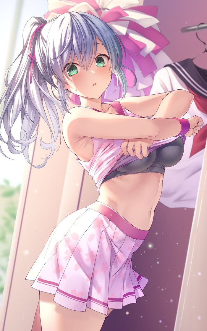 【二次】お腹、おへそのエロ画像まとめ Part３２