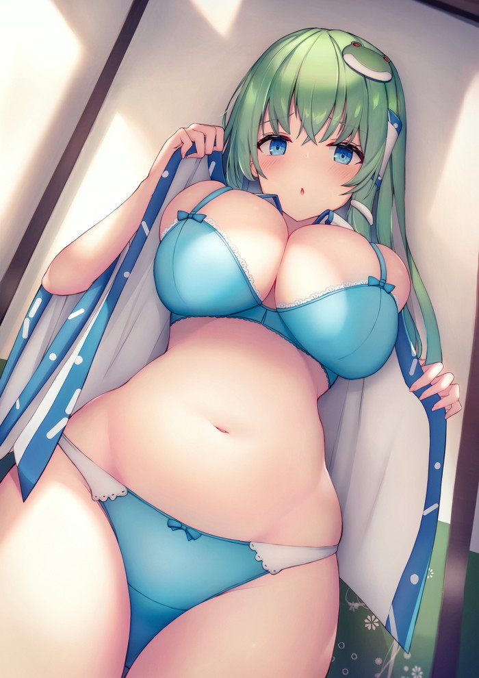 【二次】お腹、おへそのエロ画像まとめ Part３２