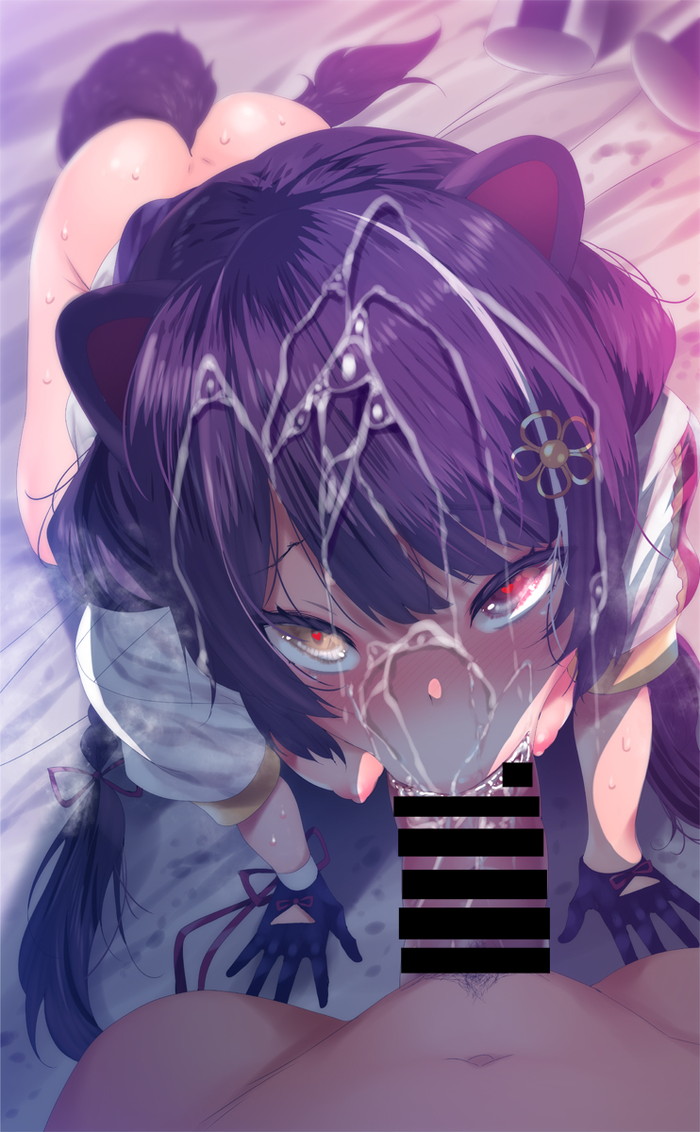 【二次】ぶっかけ＆顔射で体中精液まみれのエロ画像 Part３９