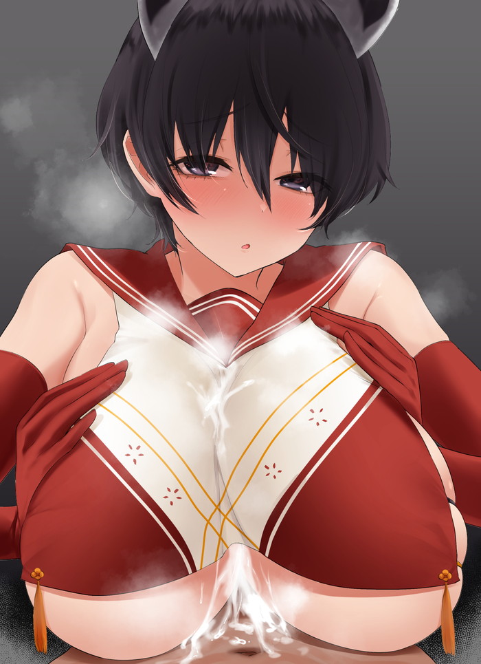 【二次】ぶっかけ＆顔射で体中精液まみれのエロ画像 Part３９