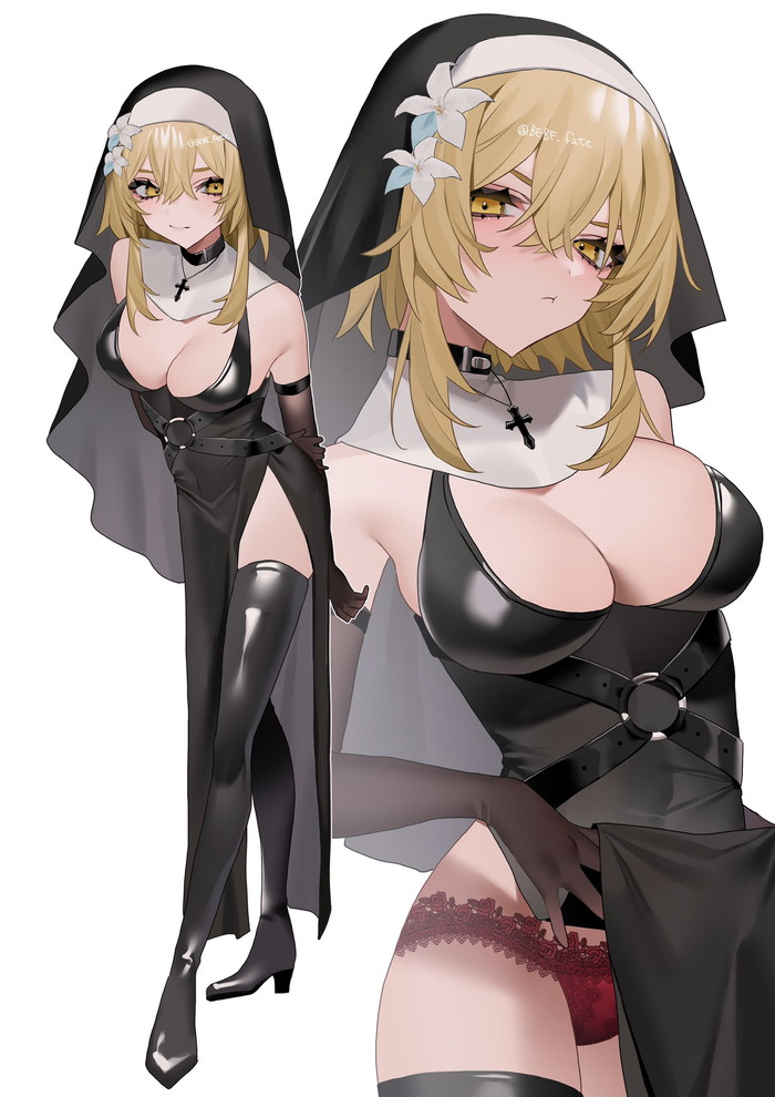 【二次】スケベなシスターのエロ画像まとめ Part６