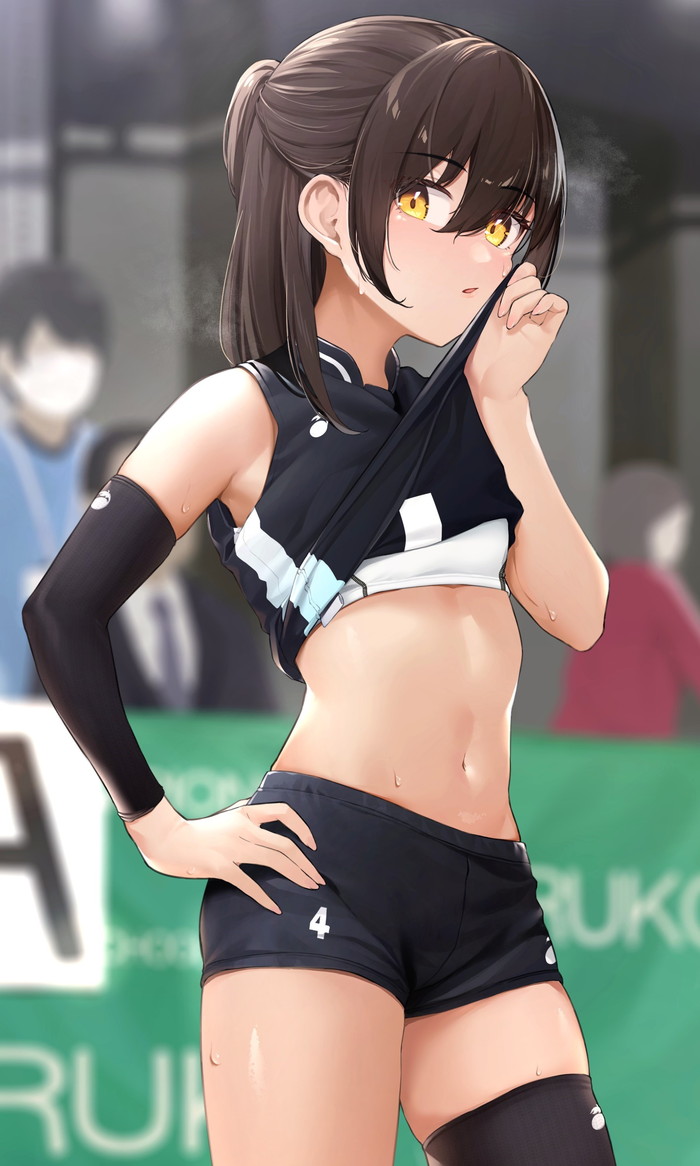 【二次】運動用のスポーツウェアを着た女の子のエロ画像 Part１２