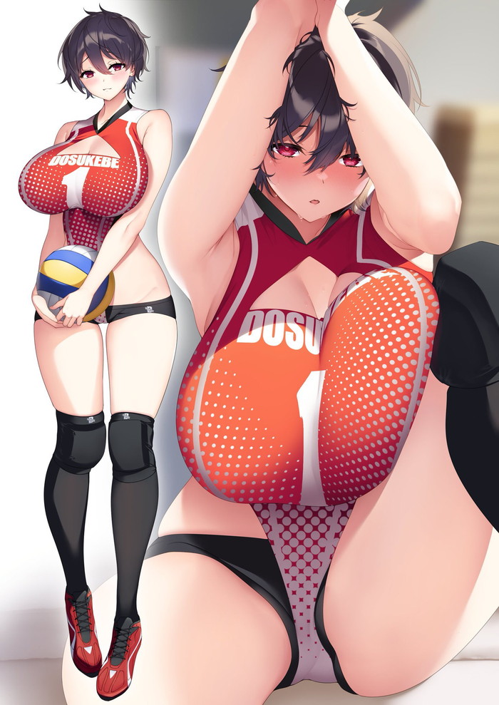 【二次】運動用のスポーツウェアを着た女の子のエロ画像 Part１２
