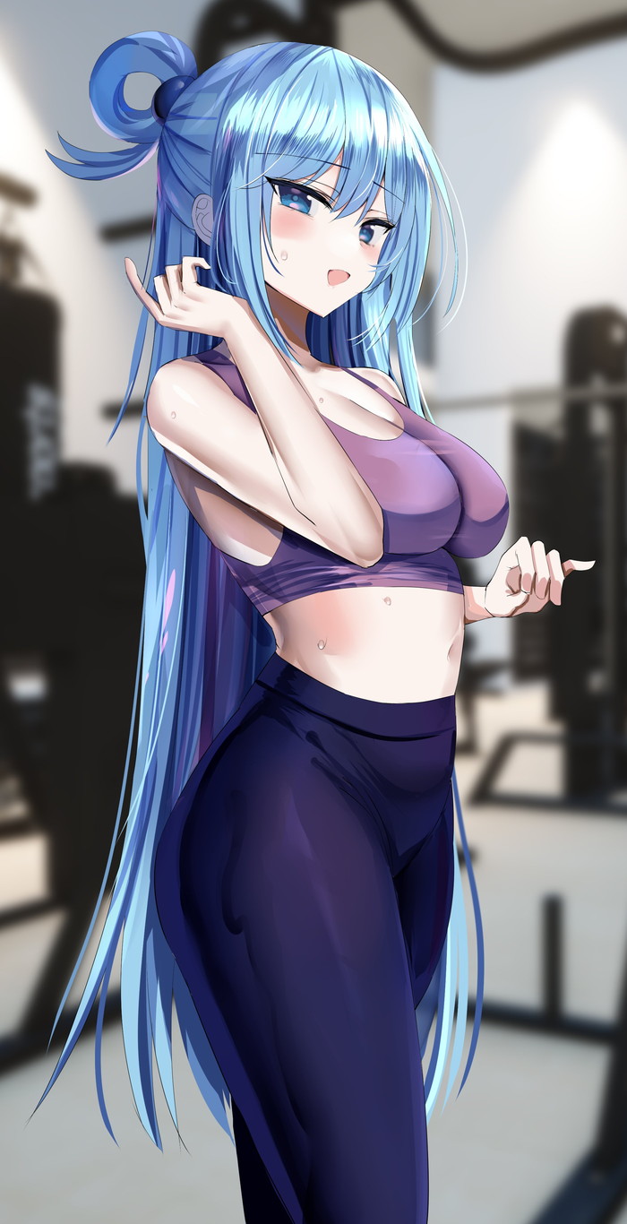 【二次】運動用のスポーツウェアを着た女の子のエロ画像 Part１２