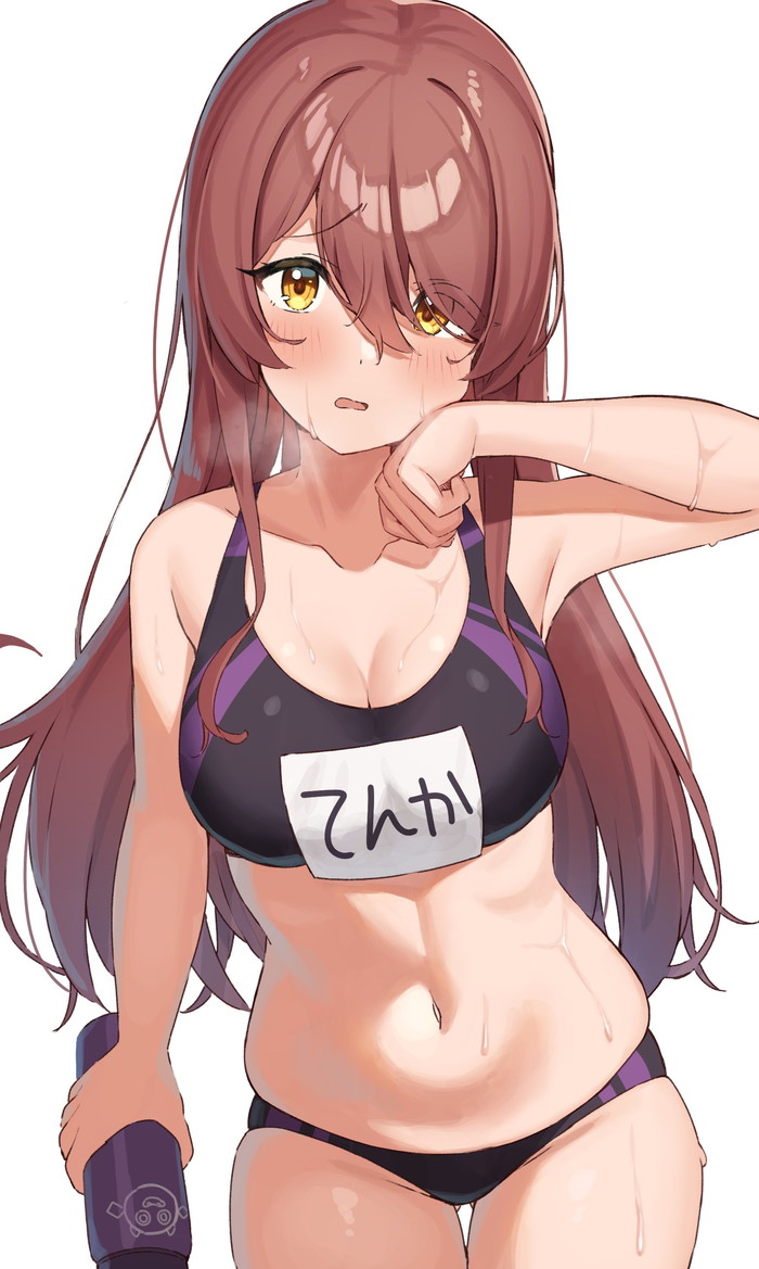 【二次】運動用のスポーツウェアを着た女の子のエロ画像 Part１２