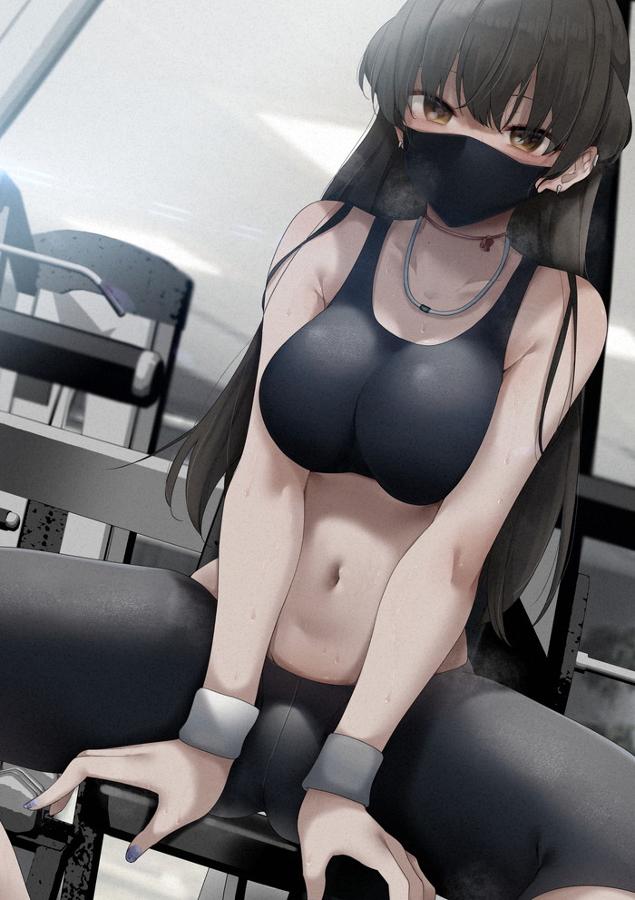 【二次】運動用のスポーツウェアを着た女の子のエロ画像 Part１２