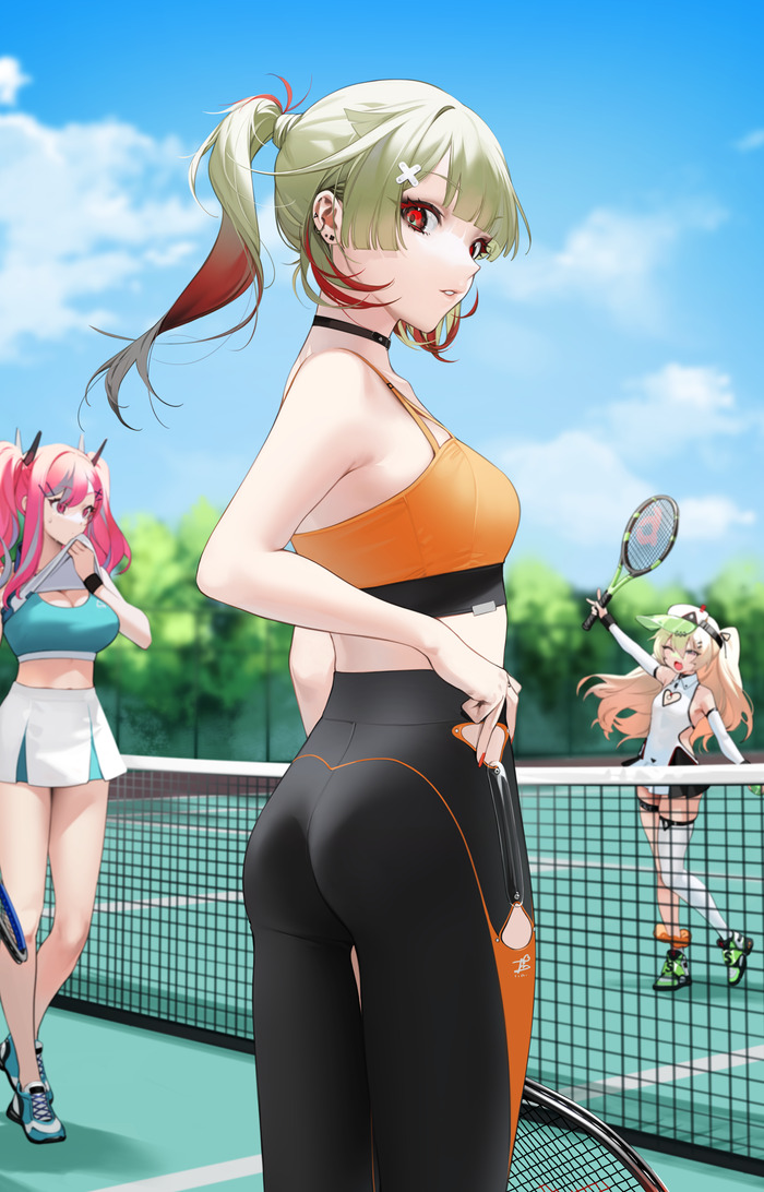 【二次】運動用のスポーツウェアを着た女の子のエロ画像 Part１２