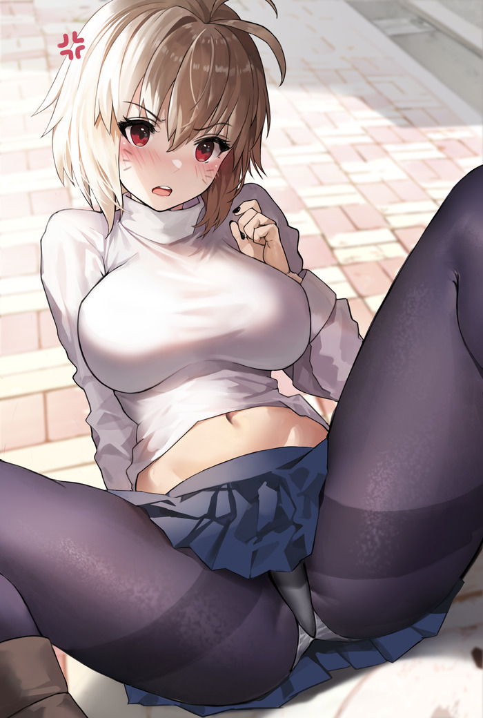 【二次】ツンデレ、怒ってる女の子のエロ画像 Part２９