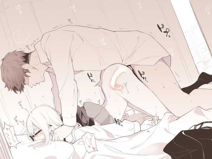 【二次】中出し、膣内射精セックスしているエロ画像 Part５９