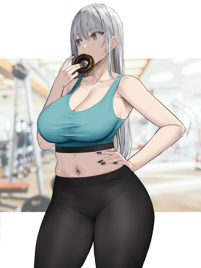 【二次】白髪、銀髪の女の子のエロ画像 Part４７