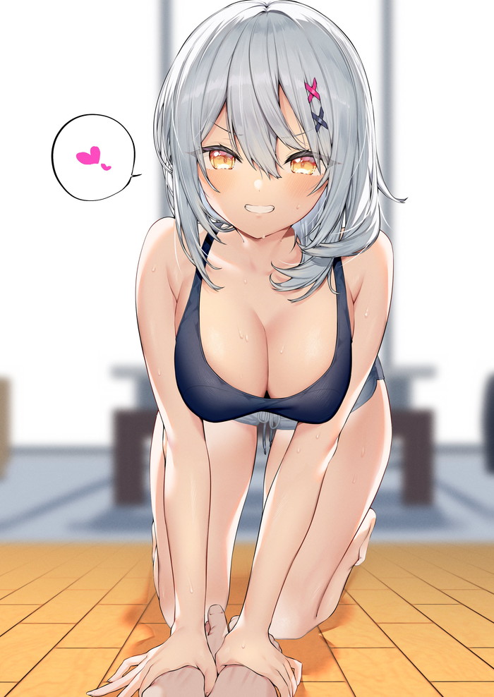 【二次】白髪、銀髪の女の子のエロ画像 Part４７
