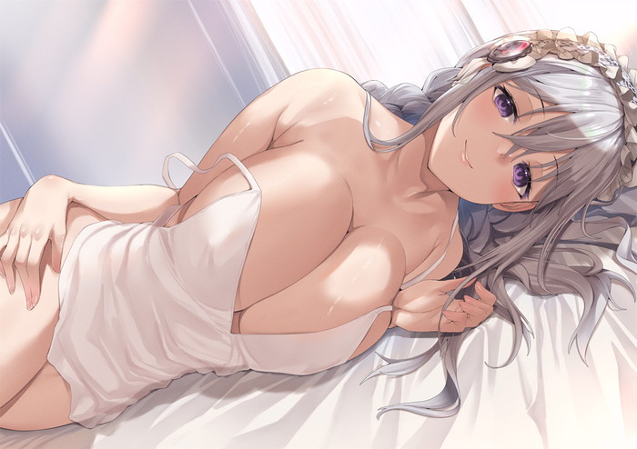 【二次】白髪、銀髪の女の子のエロ画像 Part４７