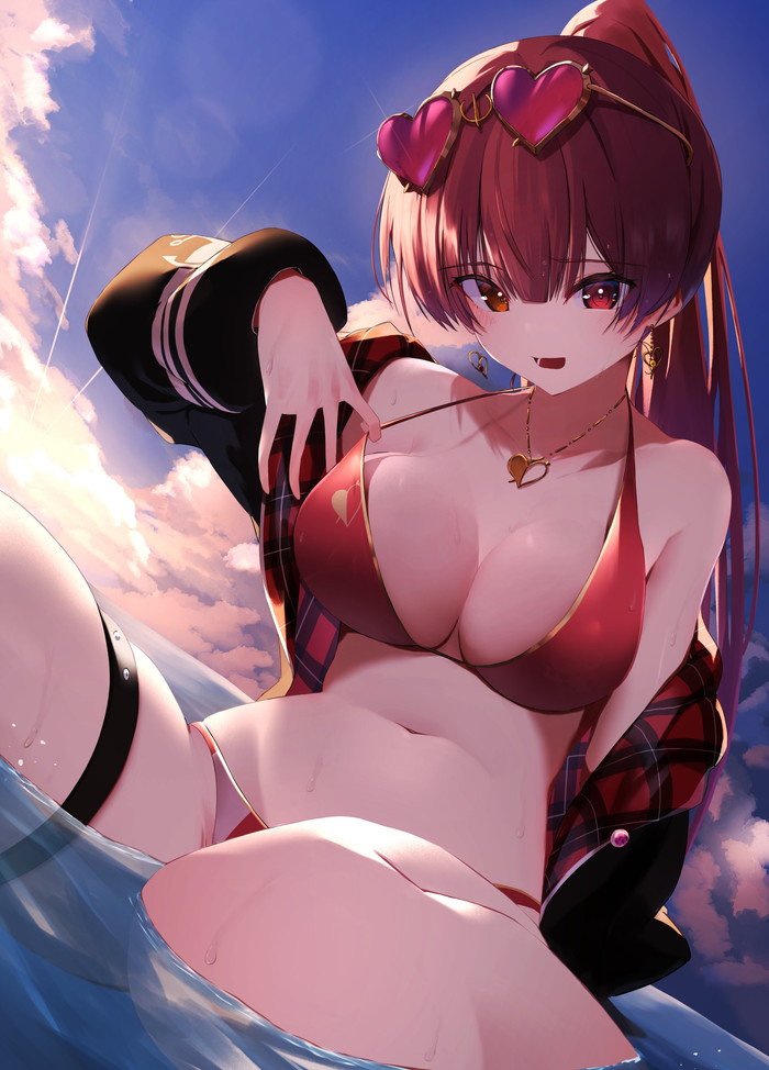 赤髪キャラや女の子の二次エロ画像 Part１３