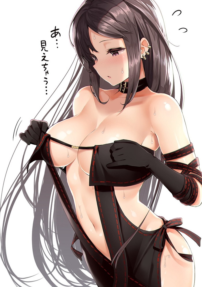 【二次】黒髪の女の子のエロ画像まとめ Part７３