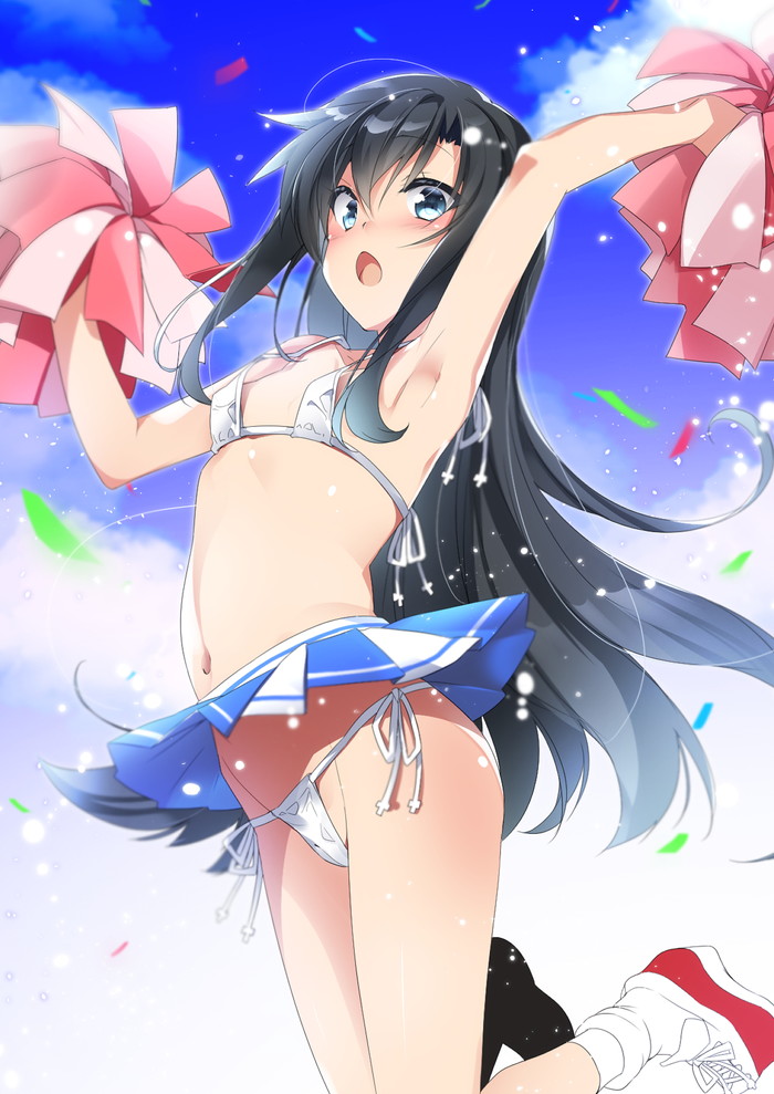 【二次】黒髪の女の子のエロ画像まとめ Part７３