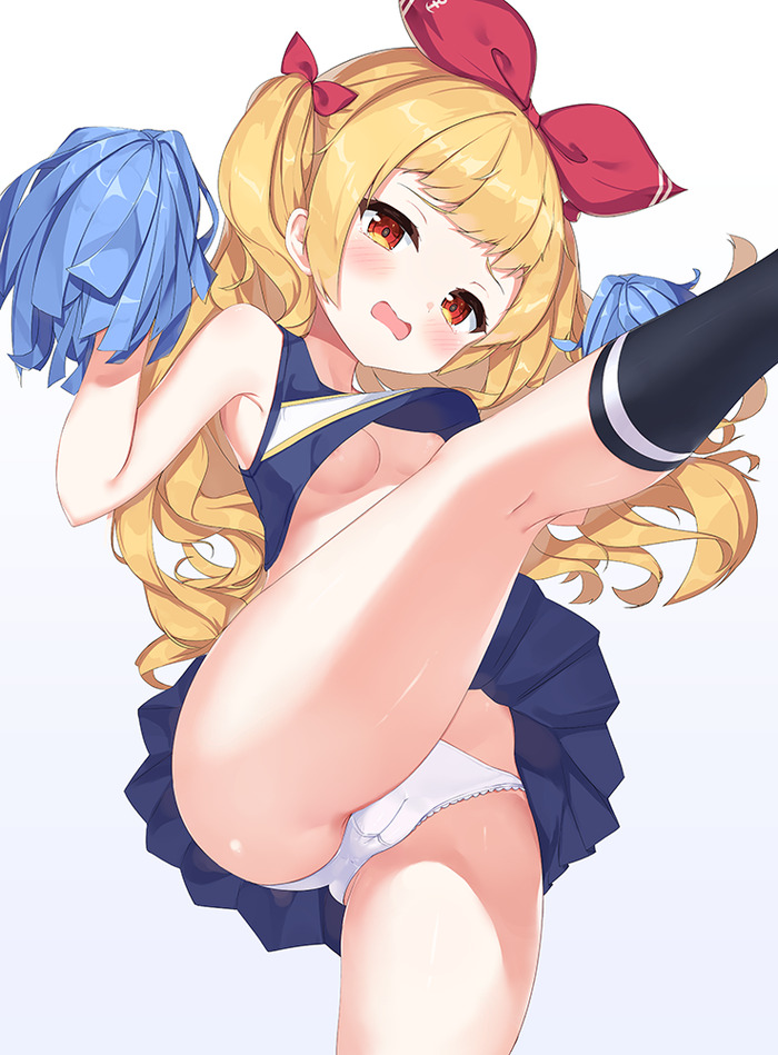 【二次】透け乳首やポッチがエロいノーブラ画像 Part１４
