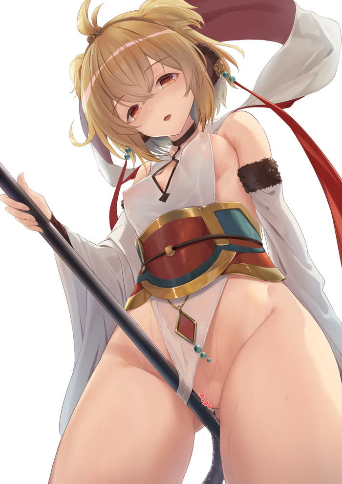 【二次】透け乳首やポッチがエロいノーブラ画像 Part１４