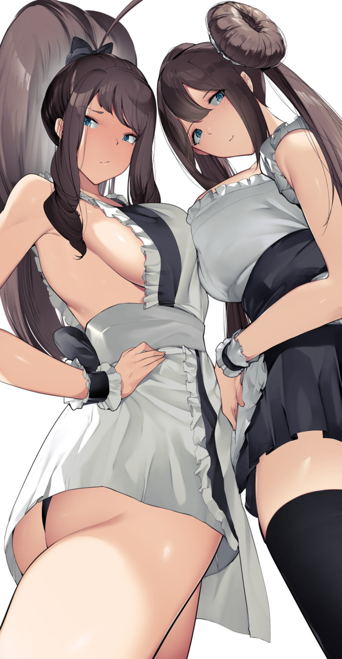 【二次】ローアングル、下から見上げているエロ画像 Part５７