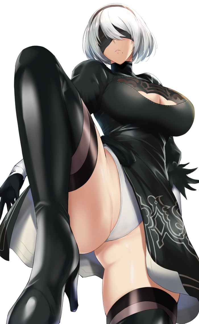 【二次】ローアングル、下から見上げているエロ画像 Part５７