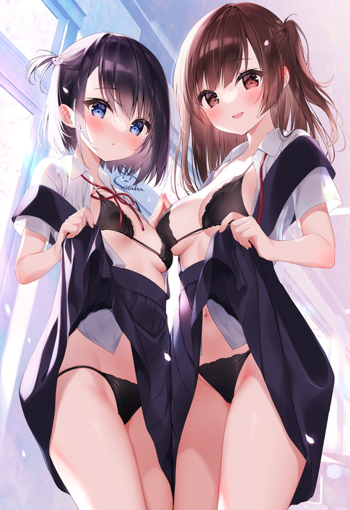 【二次】ローアングル、下から見上げているエロ画像 Part５７