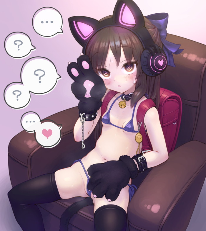 【二次】猫耳、狐耳などが生えたケモミミっ娘たちのエロ画像 Part５８