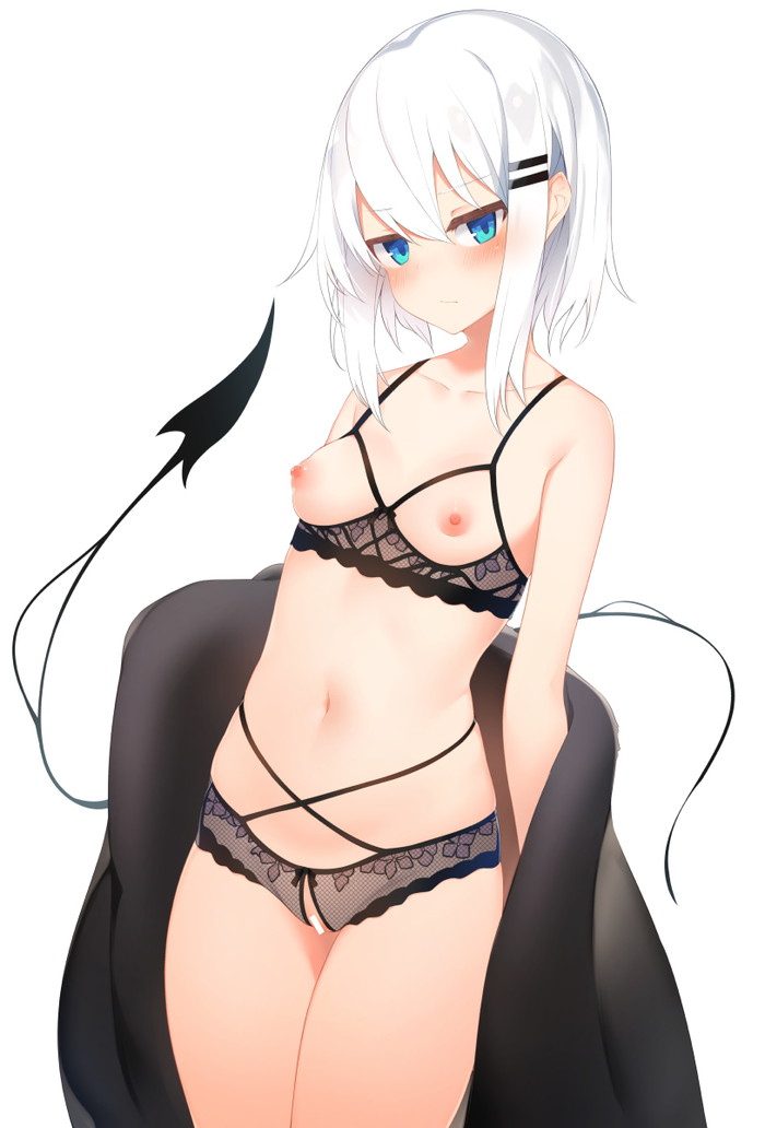 【二次】白髪、銀髪の女の子のエロ画像 Part４８