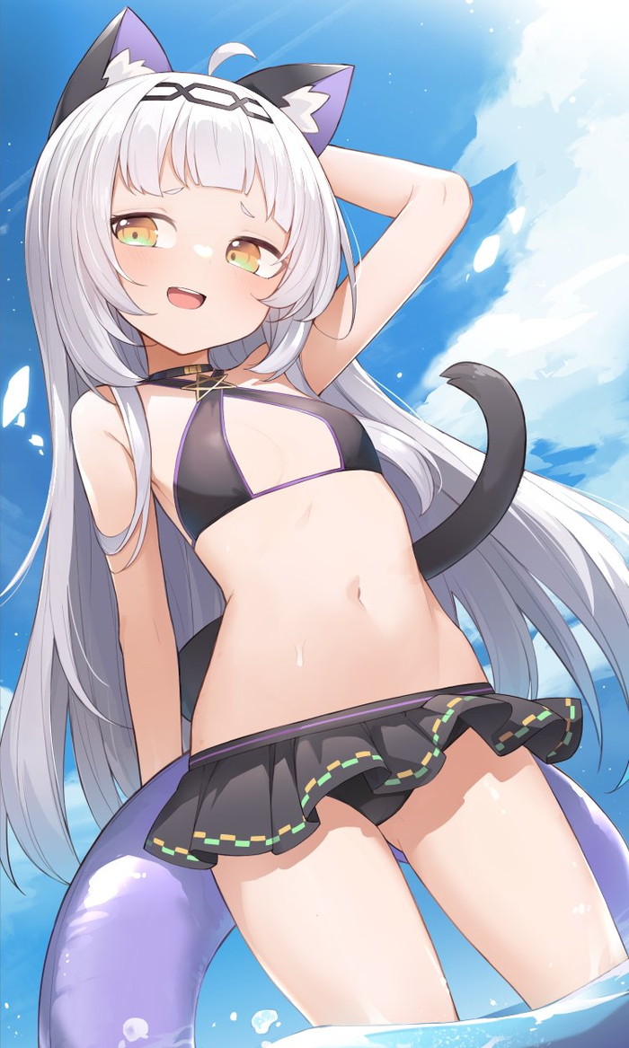 【二次】白髪、銀髪の女の子のエロ画像 Part４８