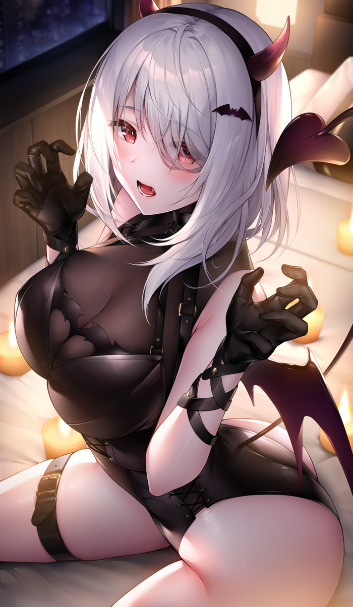 【二次】白髪、銀髪の女の子のエロ画像 Part４８