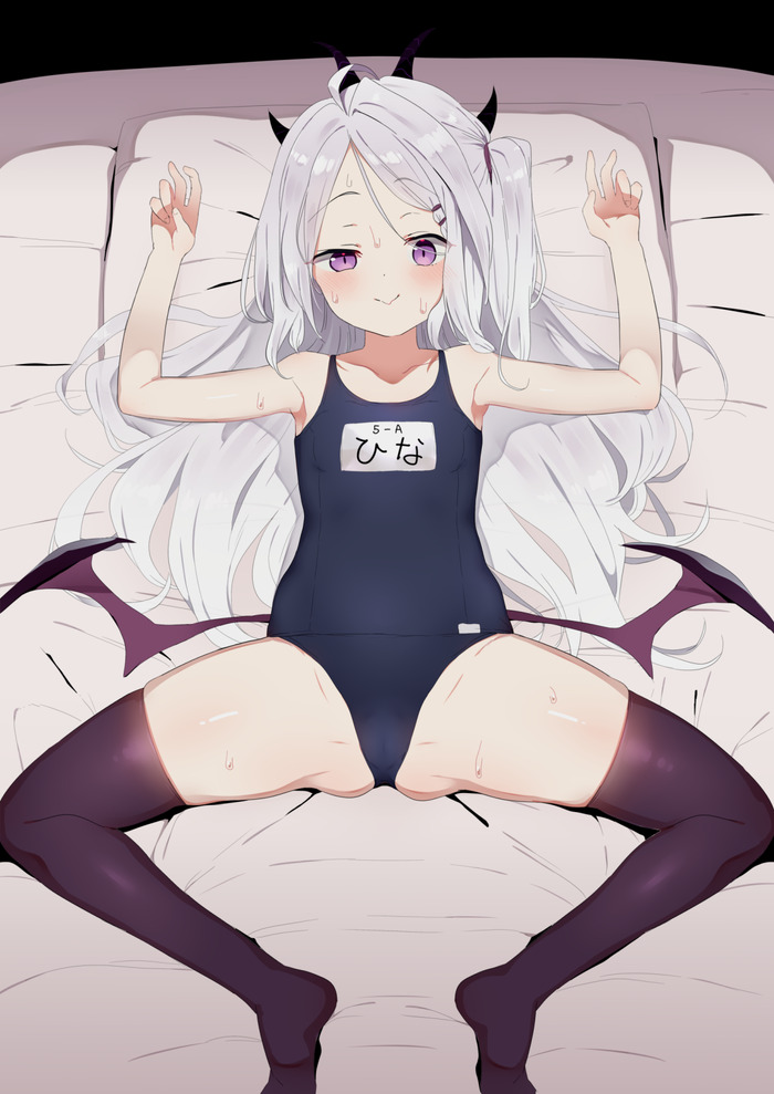 【二次】白髪、銀髪の女の子のエロ画像 Part４８