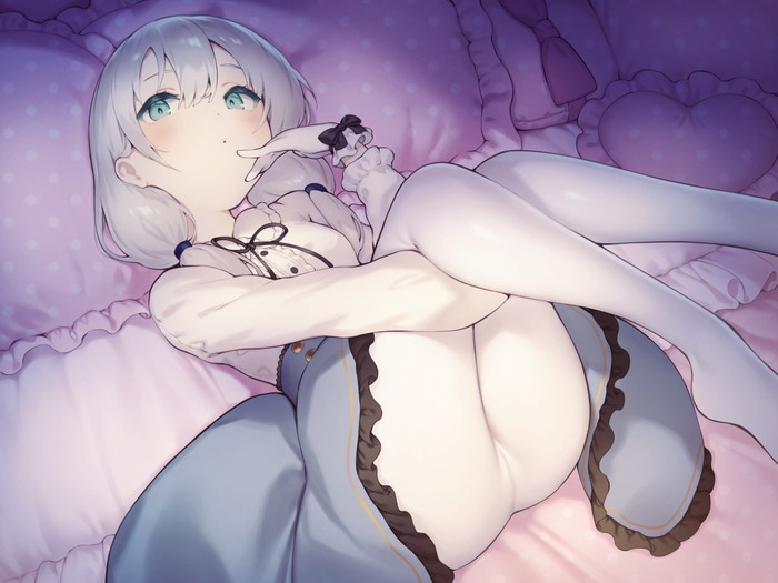 【二次】白髪、銀髪の女の子のエロ画像 Part４８