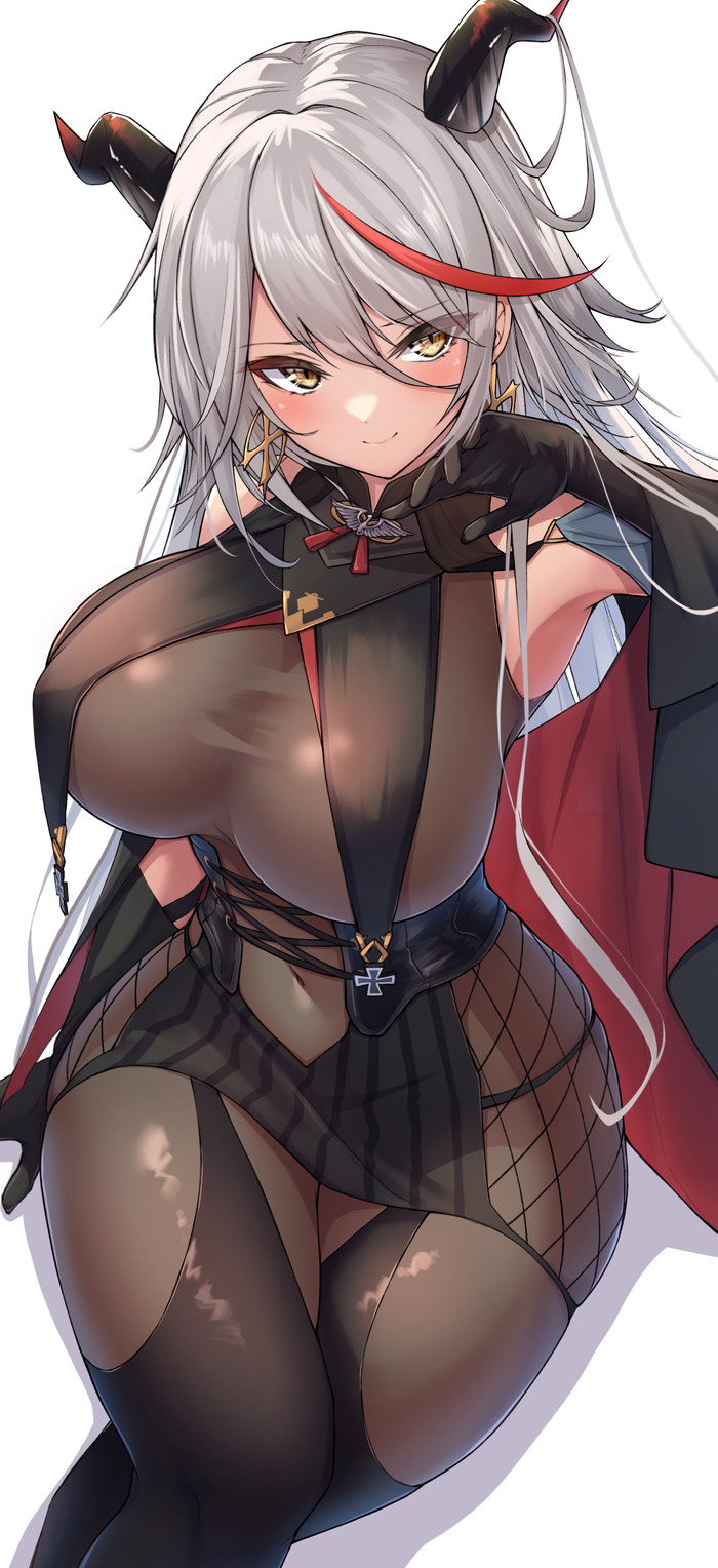 【二次】白髪、銀髪の女の子のエロ画像 Part４８