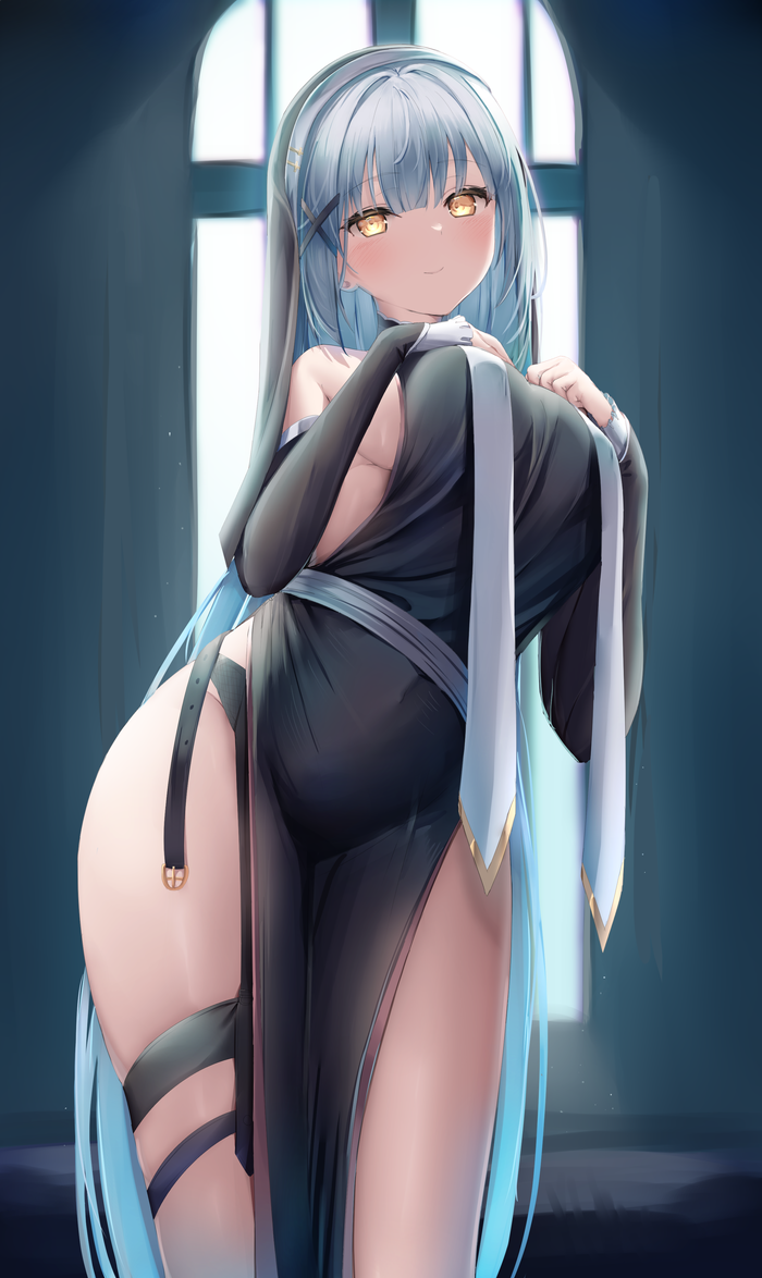 【二次】白髪、銀髪の女の子のエロ画像 Part４８