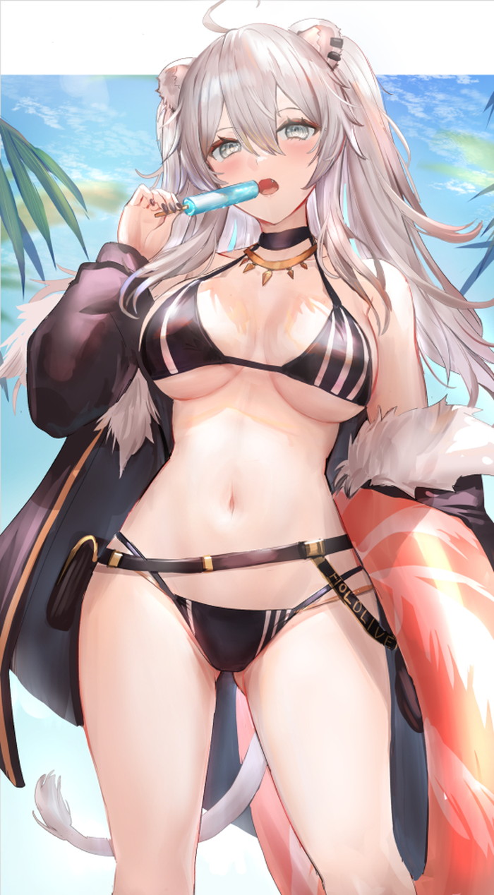 【二次】白髪、銀髪の女の子のエロ画像 Part４８