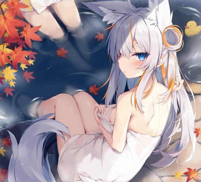 【二次】白髪、銀髪の女の子のエロ画像 Part４８