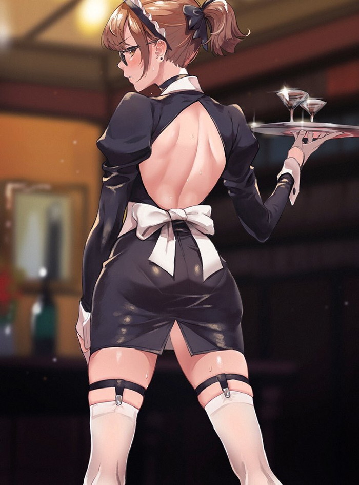 背中がエロい二次画像のまとめ Part１４