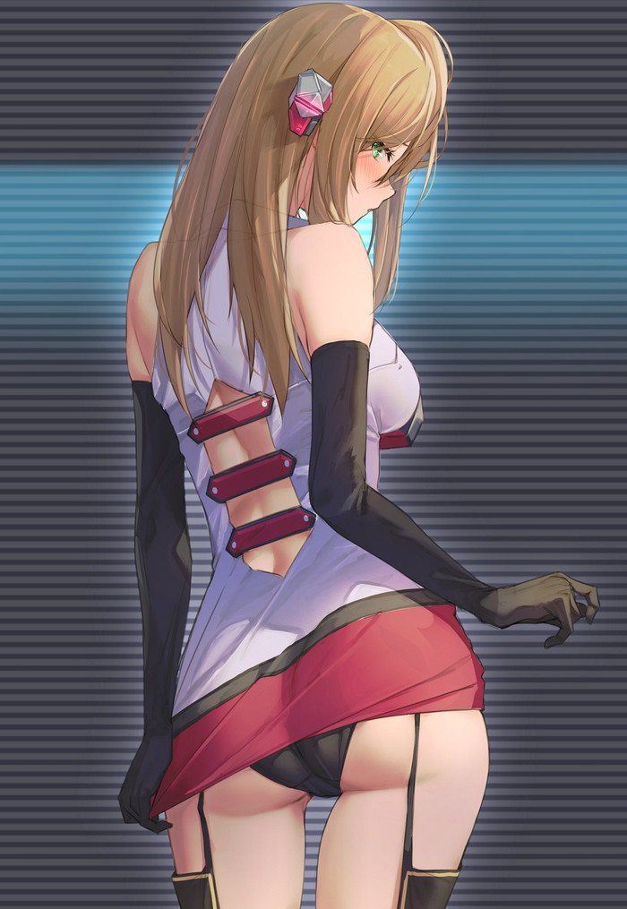 背中がエロい二次画像のまとめ Part１４