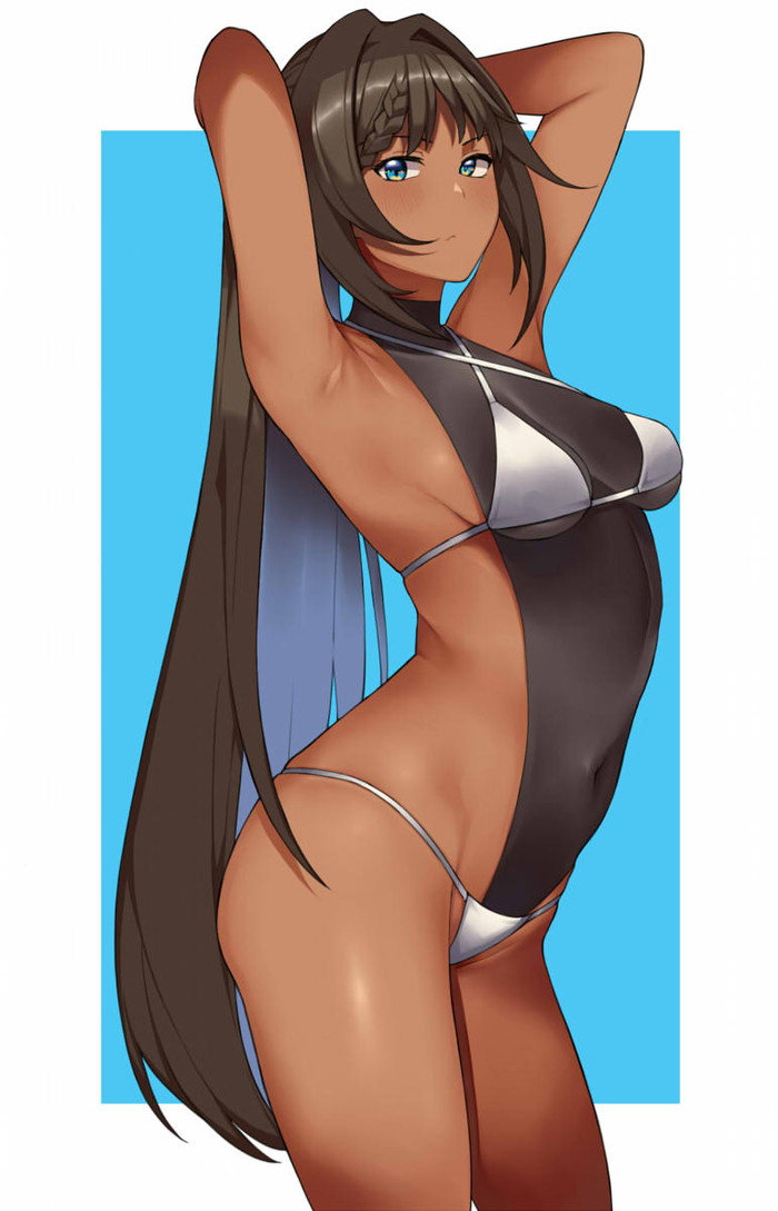 褐色、日焼け肌の女の子たちの二次エロ画像 Part３５