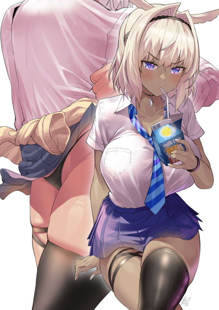 褐色、日焼け肌の女の子たちの二次エロ画像 Part３５