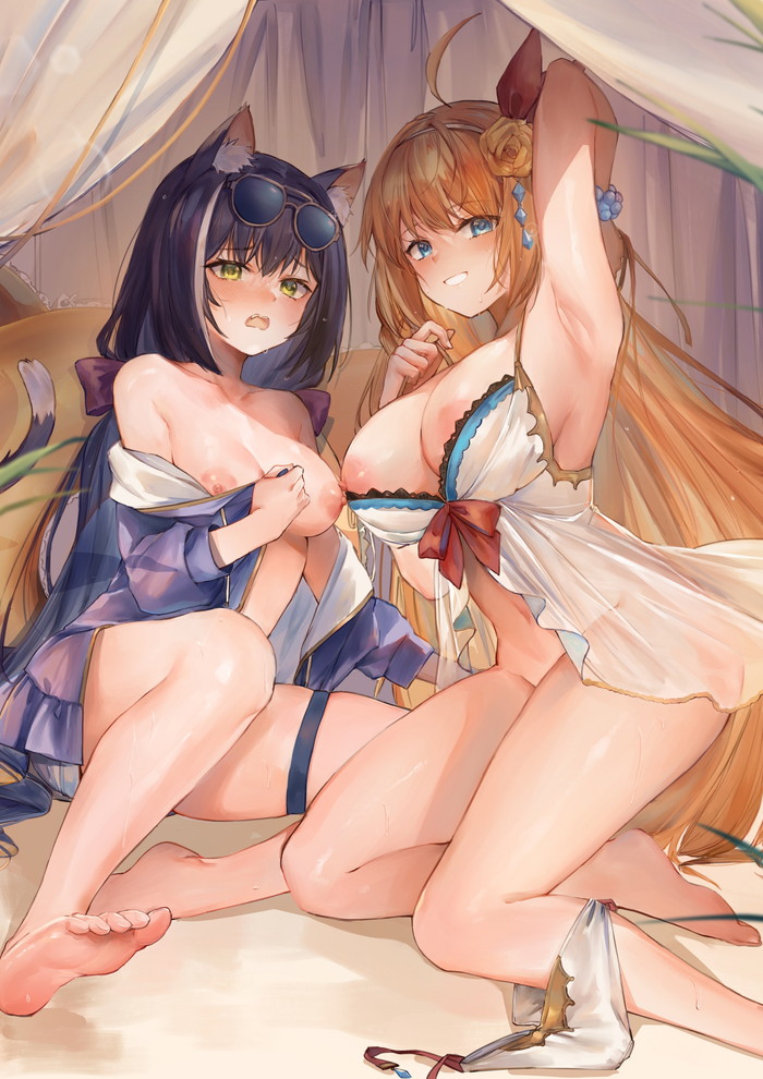 【二次】卑猥な身体とポーズで誘ってくる誘惑エロ画像 Part５