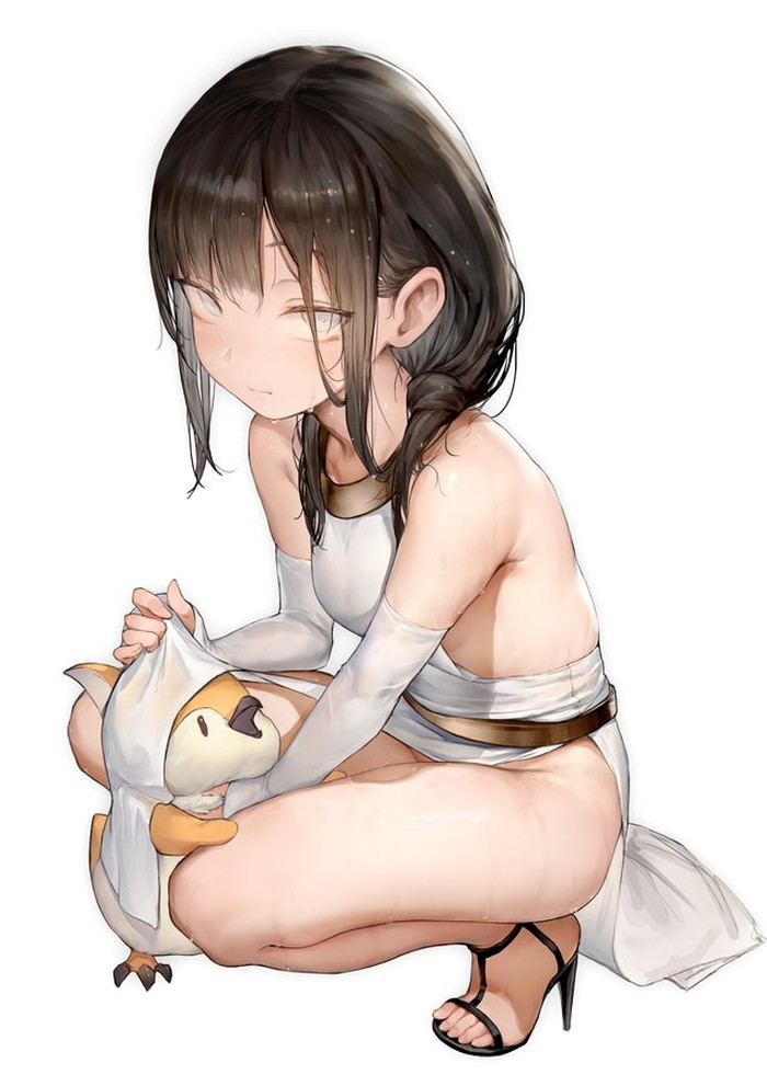 陰部ギリギリのラインがそそる鼠径部の二次エロ画像 Part２８