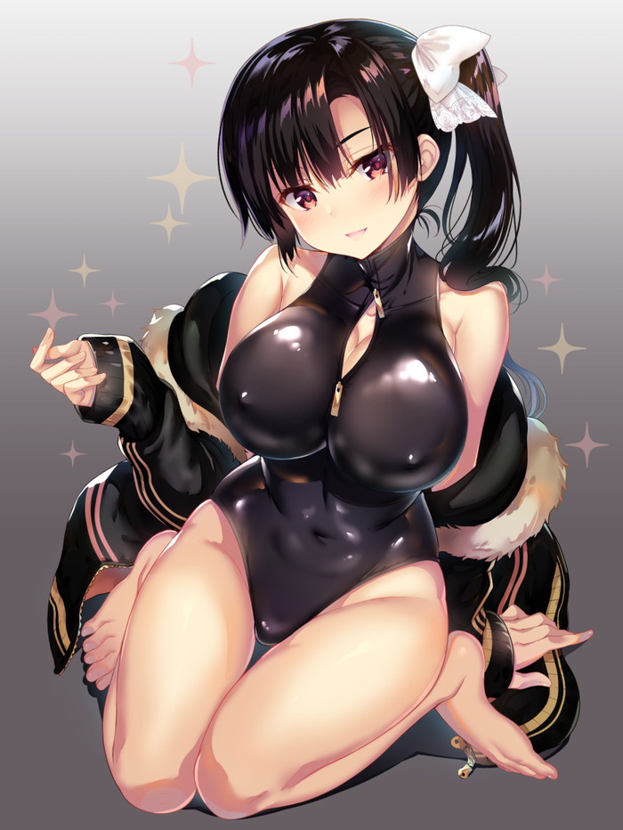 【二次】テカテカな金ビキニやエナメル素材コスチュームのエロ画像Part１