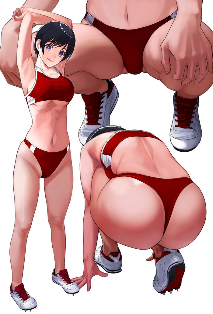 【二次】スタイル抜群なスレンダー体型の女の子のエロ画像 Part１６