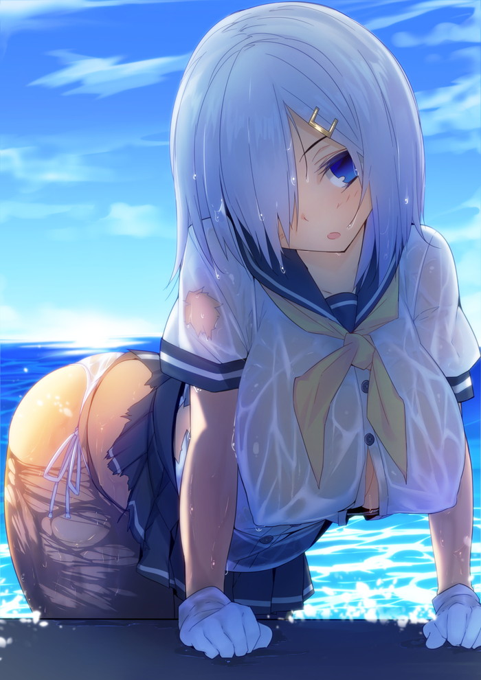【二次】透け乳首やポッチがエロいノーブラ画像 Part１５