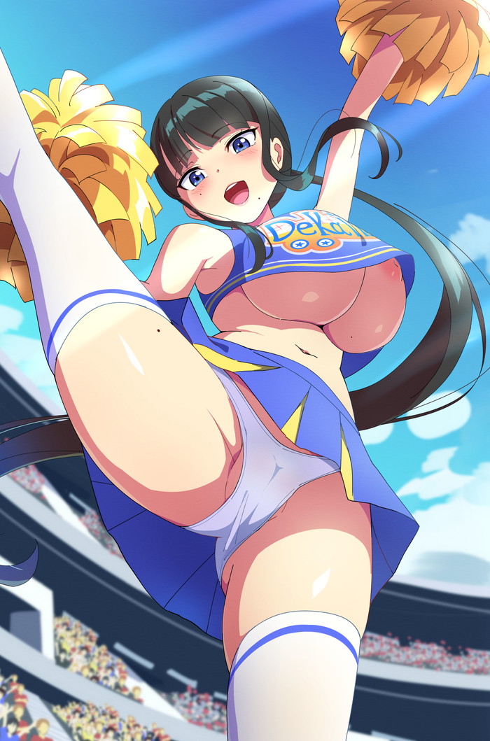 【二次】透け乳首やポッチがエロいノーブラ画像 Part１５